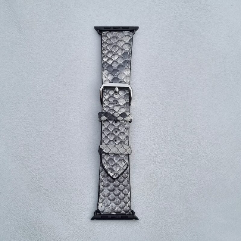 Ремешок  натуральный цвет 42/44мм на часы Apple Watch из кожи питона